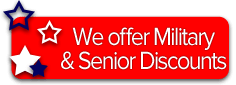 senior and military discounts
